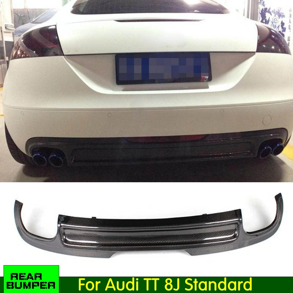 

Задний диффузор для стандартного бампера Audi TT 8J, спойлер для губ 2008 2009 2010, не для комплектов кузова США