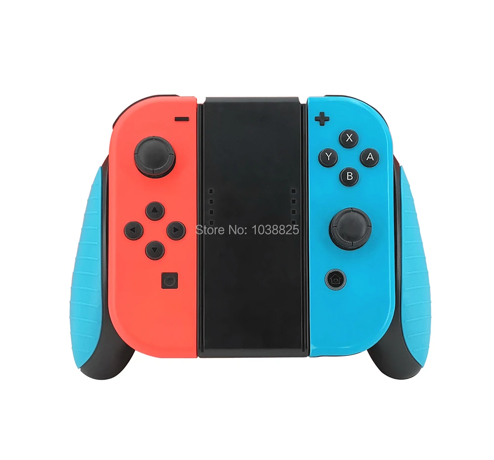 จับแนวนอนเกมGripสวิทช์HornsรองรับBracketสำหรับNintendo NS Switch Joy-Con