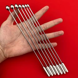 7pcs/Set Sex Toys Metal Urethral Catheter Male Steel Urethral Dilator Horse Eye Stimulation Penis Plug Sounding Masturbator Men