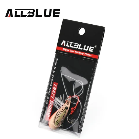 ALLBLUE Crazy Shrimp приманка для ловли басса 7г 14г — внешний вид товара