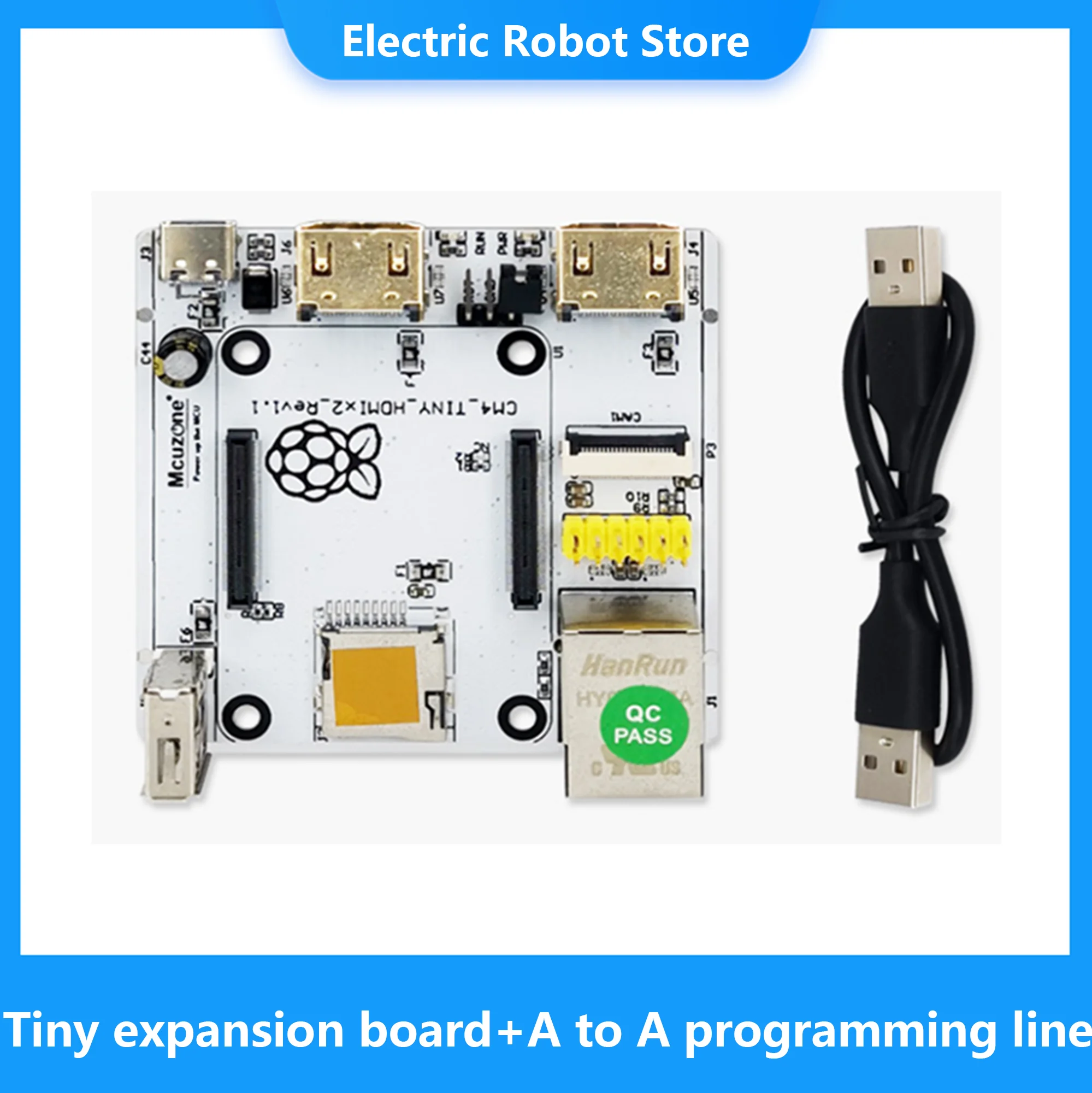 Rpi cm4_tiny uitbreidingskaart, hdmi duplo, giga ethernet, câmera, usb, módulo de cálculo 4 do pi da framboesa, televisor kodi speler kali ubuntu