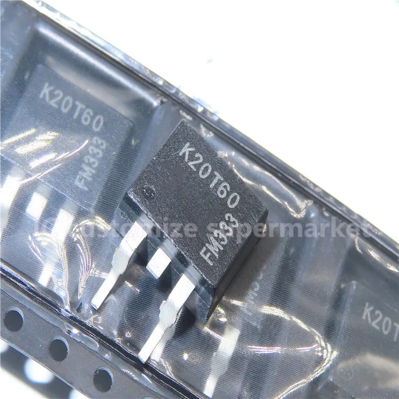 

10PCS/LOT IKB20N60T K20T60 TO-263 600V 20A SMD Triode