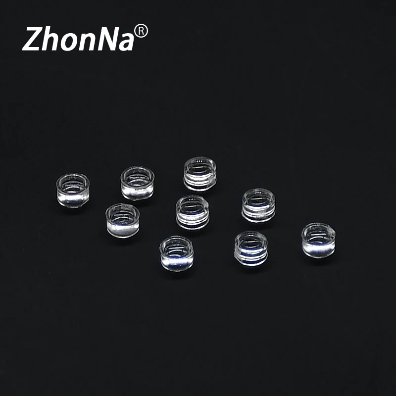 3mm Diameter Optical Focusing Lens F2.9 Focus Dot Laser Module Biconcave Lens Plastic Material Laser Accessories 1.5mm Thickness