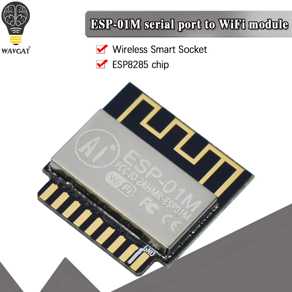 ESP8285 Wireless Module Wifi Wireless Transmission Control Module Development Board ESP-01F ESP-01M ESP-01E ESP-01D ESP-M2 M3