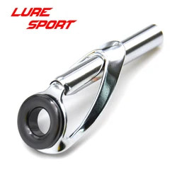 LureSport 4pcs Thick Ring UFT Top guide BUFT Top guide Black Frame heavy boat guide Rod Building component Repair DIY Accessory