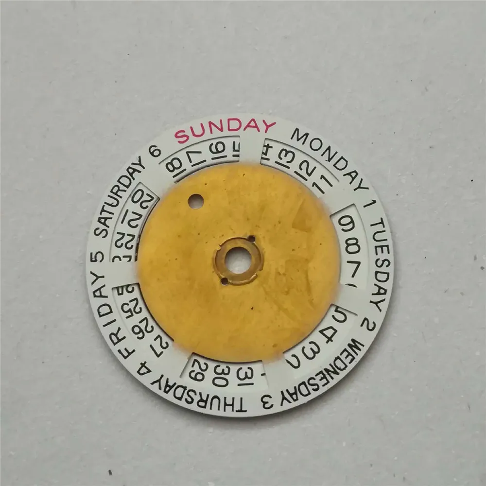 Replacement Calendar Day Week Watch Dial Disk for 2836/2834 Mechanical Watch Movement Accessories Watch Repair Parts