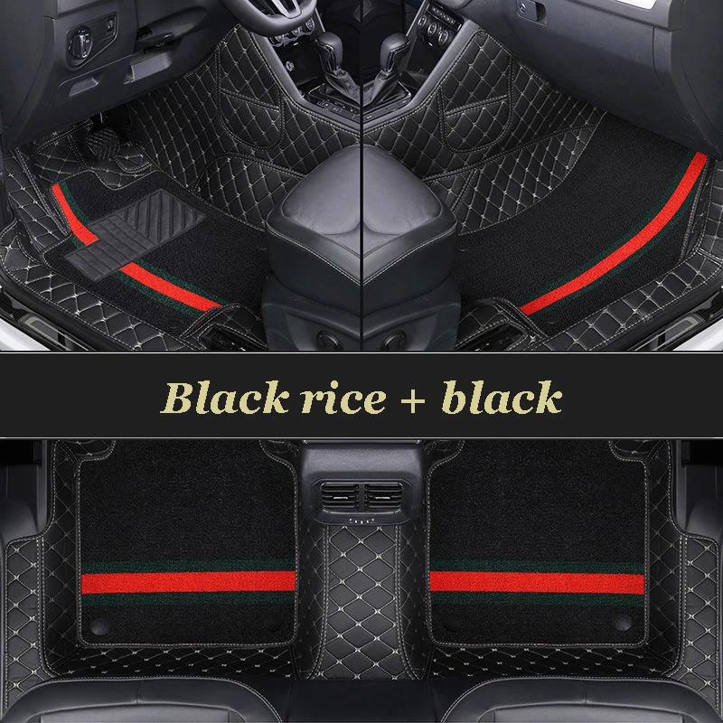 

Custom car mats for AUDI A6 Sedan 2012 2013 2014 2015 2016 2017 Custom auto foot Pads automobile carpet cover