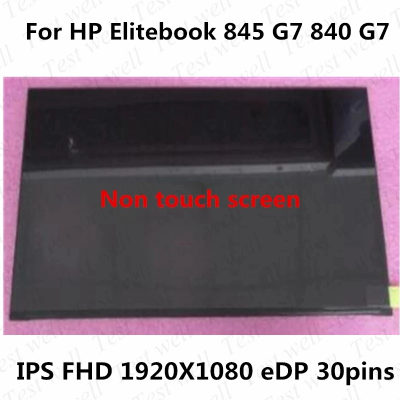 Original for HP Elitebook 845 G7 840 G7 14-inch FHD 1920X1080 eDP 30pins laptop LCD screen P/N M07093-001 L72970-391