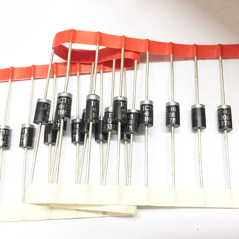 การปราบปราม1N6378 50ชิ้น/ล็อตของไดโอดชั่วคราว TVS DO-201AD IN6378 DO27