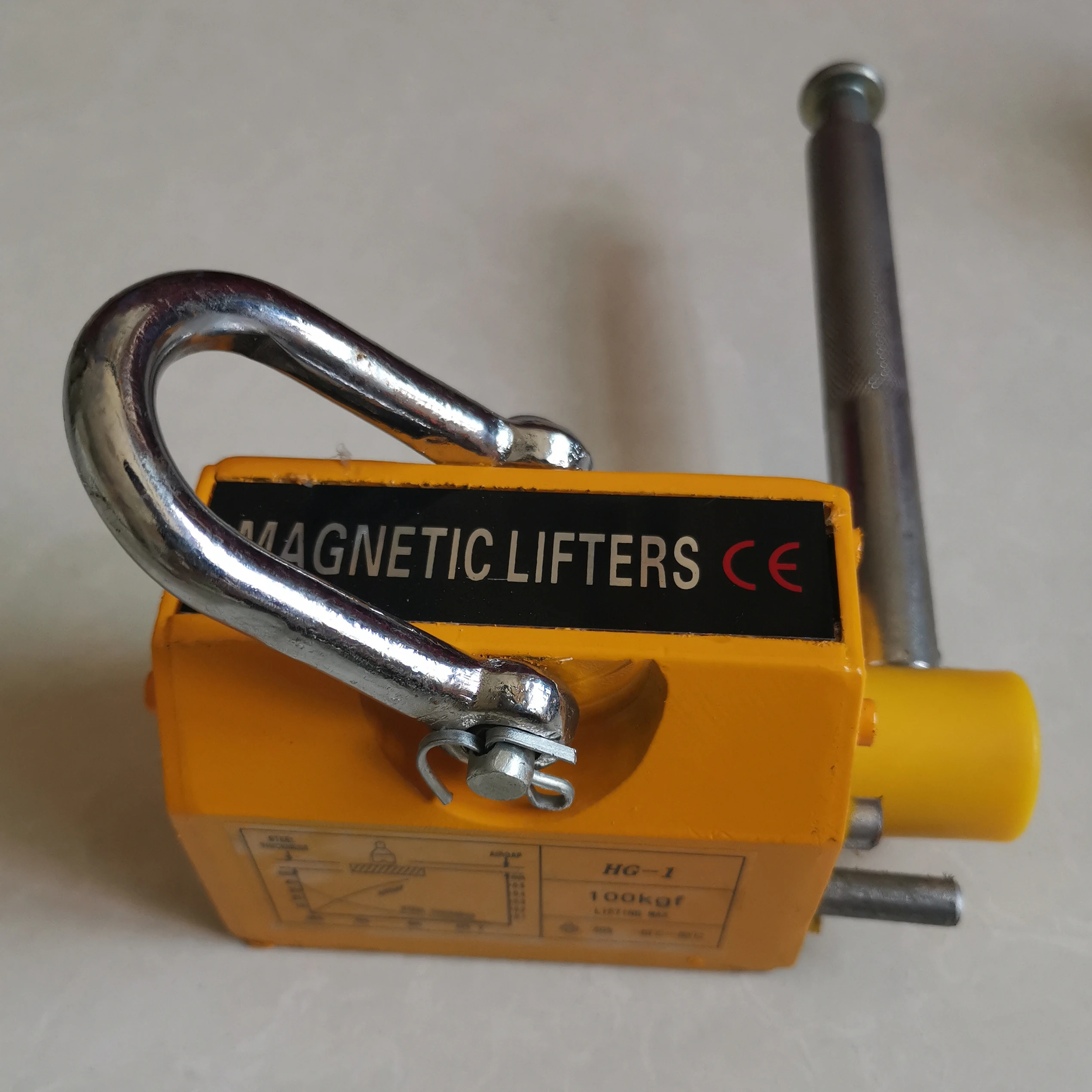 Lifting Steel Magnetic Lifter Tools 100KG 200KG Manual