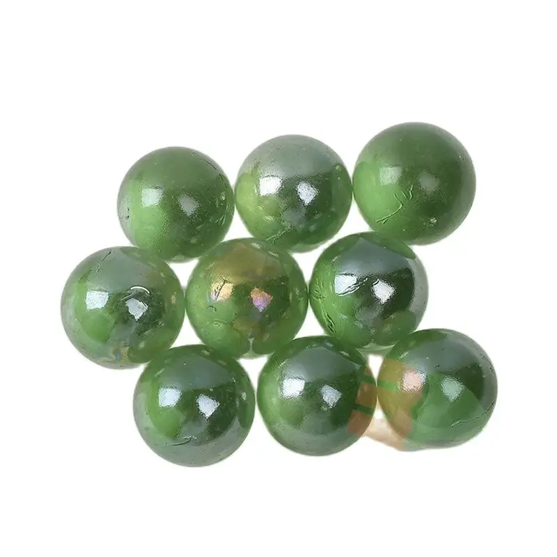 25mm Glass Marbles Balls Pinball Machine Charms Clear Home Fish Tank Decoration Vase Aquarium Toys for Kids 20PCS