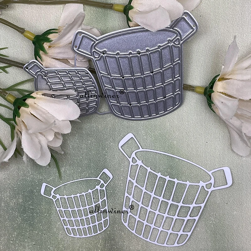 New Food basket decoration Metal Cutting Dies for DIY Scrapbooking Album Paper Cards Decorative Crafts Embossing Die Cuts