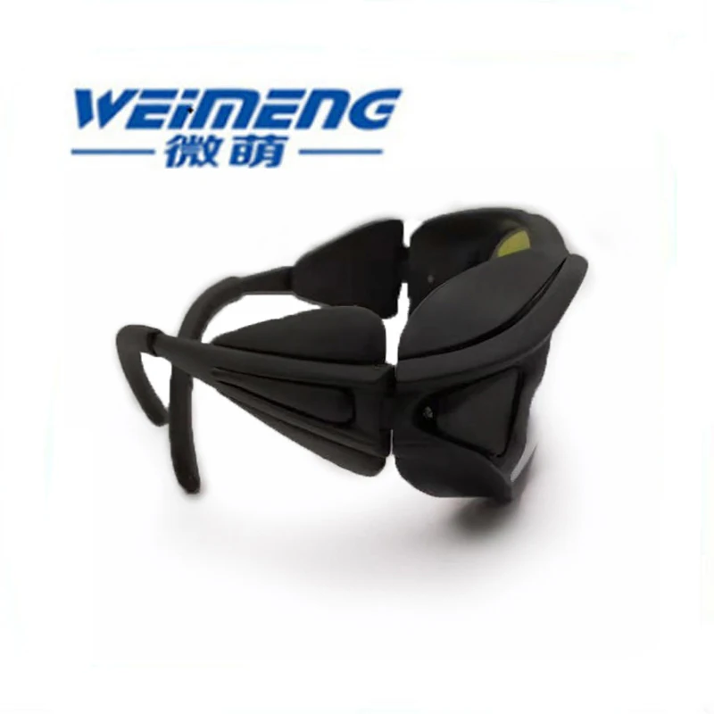 Weimeng 1000nm-1100nm OD6+ safety 1064 YAG laser protective goggles glasses for cutting & welding machine & laser beauty machine