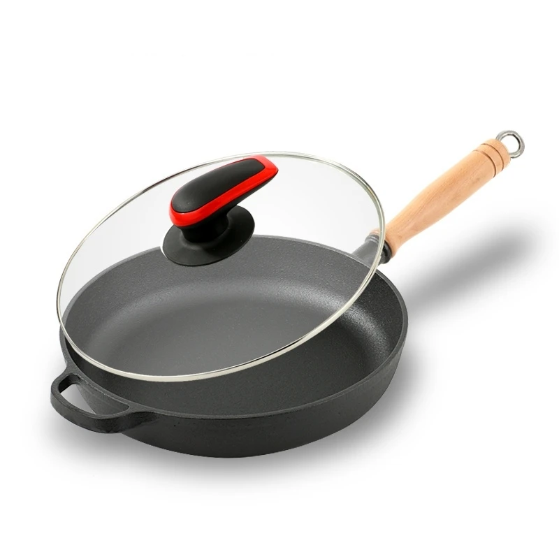 

Kitchen Cast Iron Thickened Durable Nonstick Frying Pan Gas Induction Cooker Saucepan Wok Panelas Steak Cooking Pots Cookware