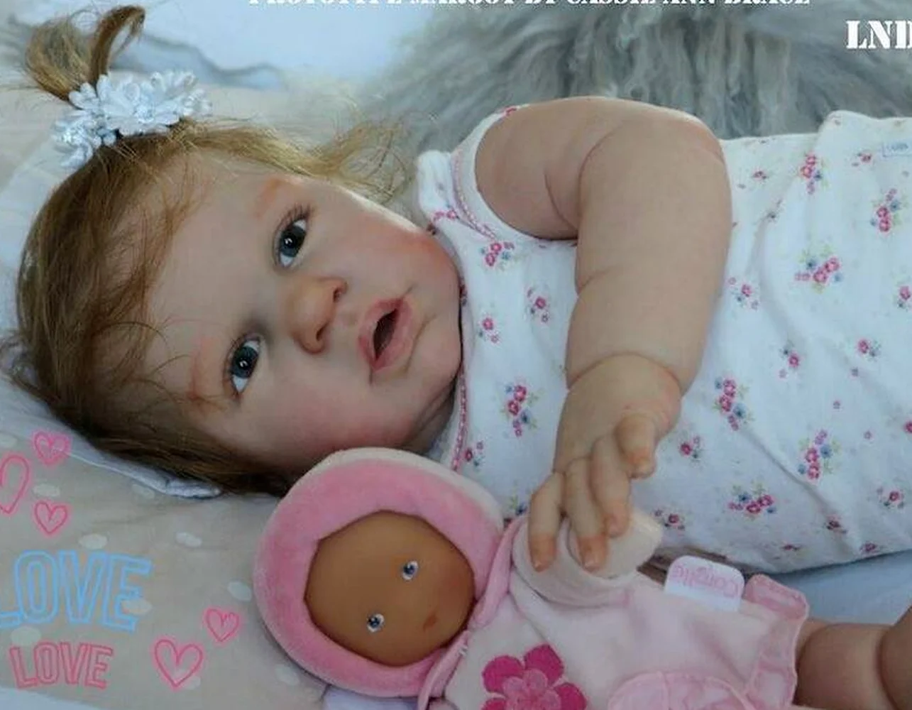 

26inch Reborn Doll Kit Margot limited Edition Lifesize Toddler Doll Kit Unifished Unpainted Doll Parts Bebe Doll Kit Reborn