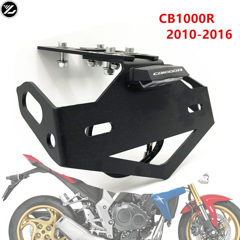 

Держатель номерного знака для HONDA CB1000R 2010 2013 Аксессуары CB 1000 R 2011 запасной кронштейн для заднего крыла мотоцикла