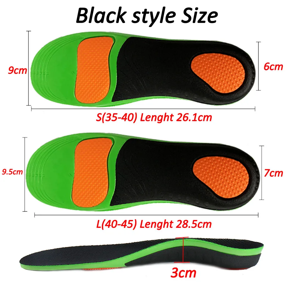 VAIPCOW Orthopedic Shoes Sole Insoles For Shoes Arch Foot X/O Type Leg corrigibil Flat Foot Arch Support Sports Shoes Inserts