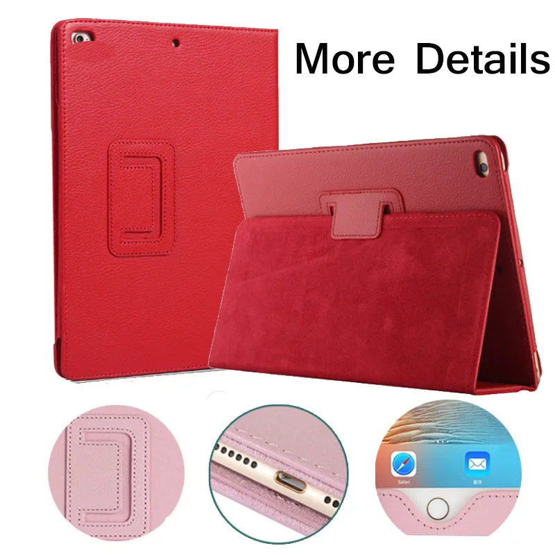 9.7\'\' Folio Stand Coque for iPad Air 1 Air 2 Case Magnetic Smart Flip PU Leather A1566 A1474 A1475 Funda for iPad Air 1 2 Cover