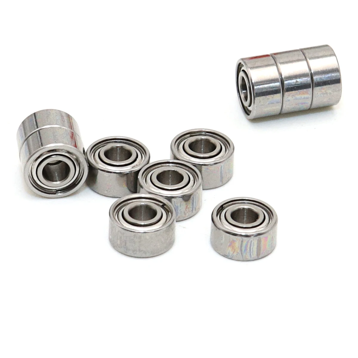 10PCS MOCHU L-730ZZ 3x7x3 Single Row Deep Groove Ball Bearings ABEC 5 Precision Double Shielded