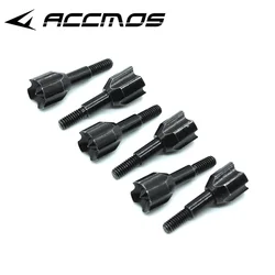 2/3/6Pcs 100/125 Grain Arrow Heads Hammer Broadheads Arrow Points For Archery Small Game Hunting Shooting