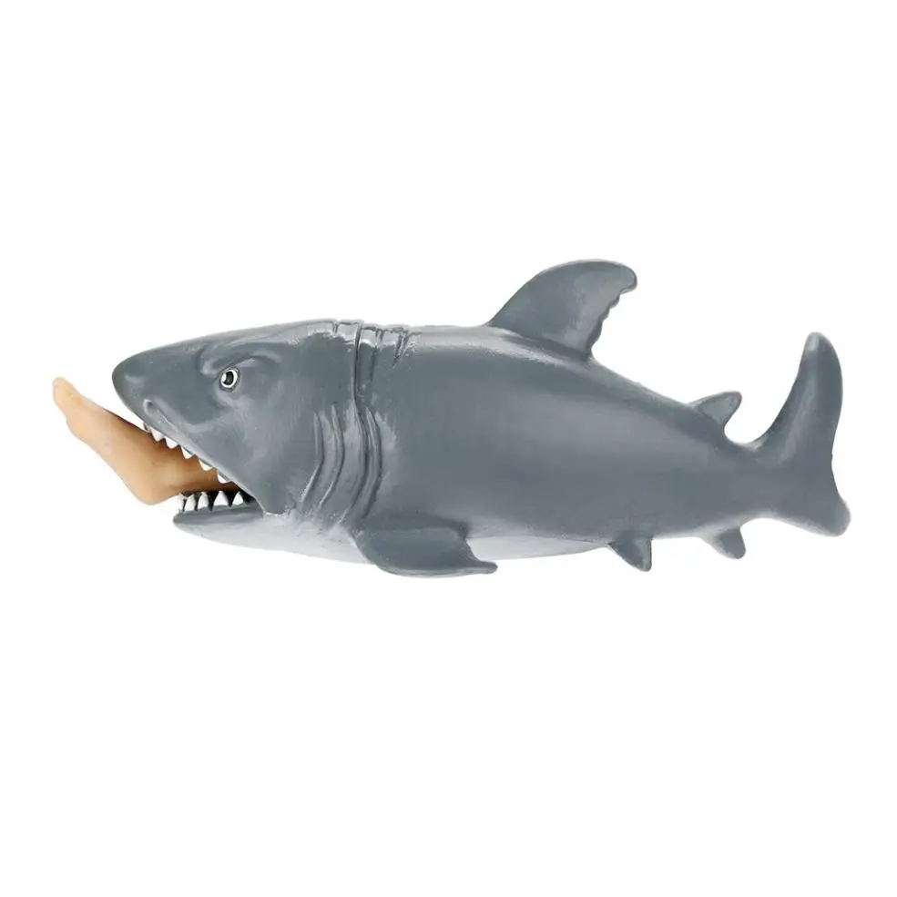 Squeeze Toy Shark Squishy Stress Ball anti-stress Alternative Humorous Light Hearted tricks squish squishi 12cm