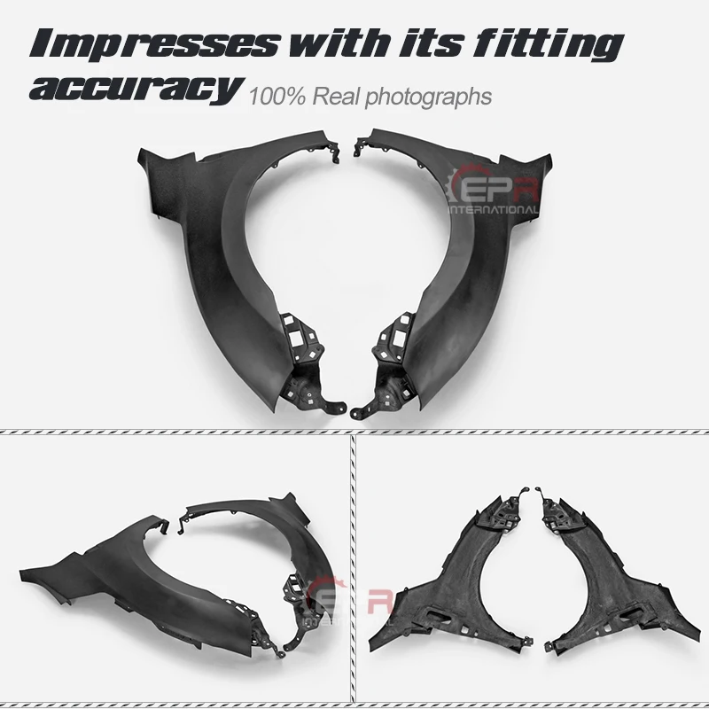 

For Honda FK8 Typ-R OE FRP Unpainted Glass Fiber Front Fender Trim FRP Wheel Arch Kit Tuning Racing Part Body Kit Mudguards