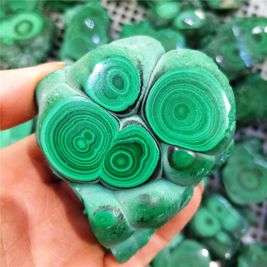 

Natural Raw Green Malachite Rough Bulk Unpolished Gemstone Mineral Crystals Precious Stone Collectibles Modern Decoration