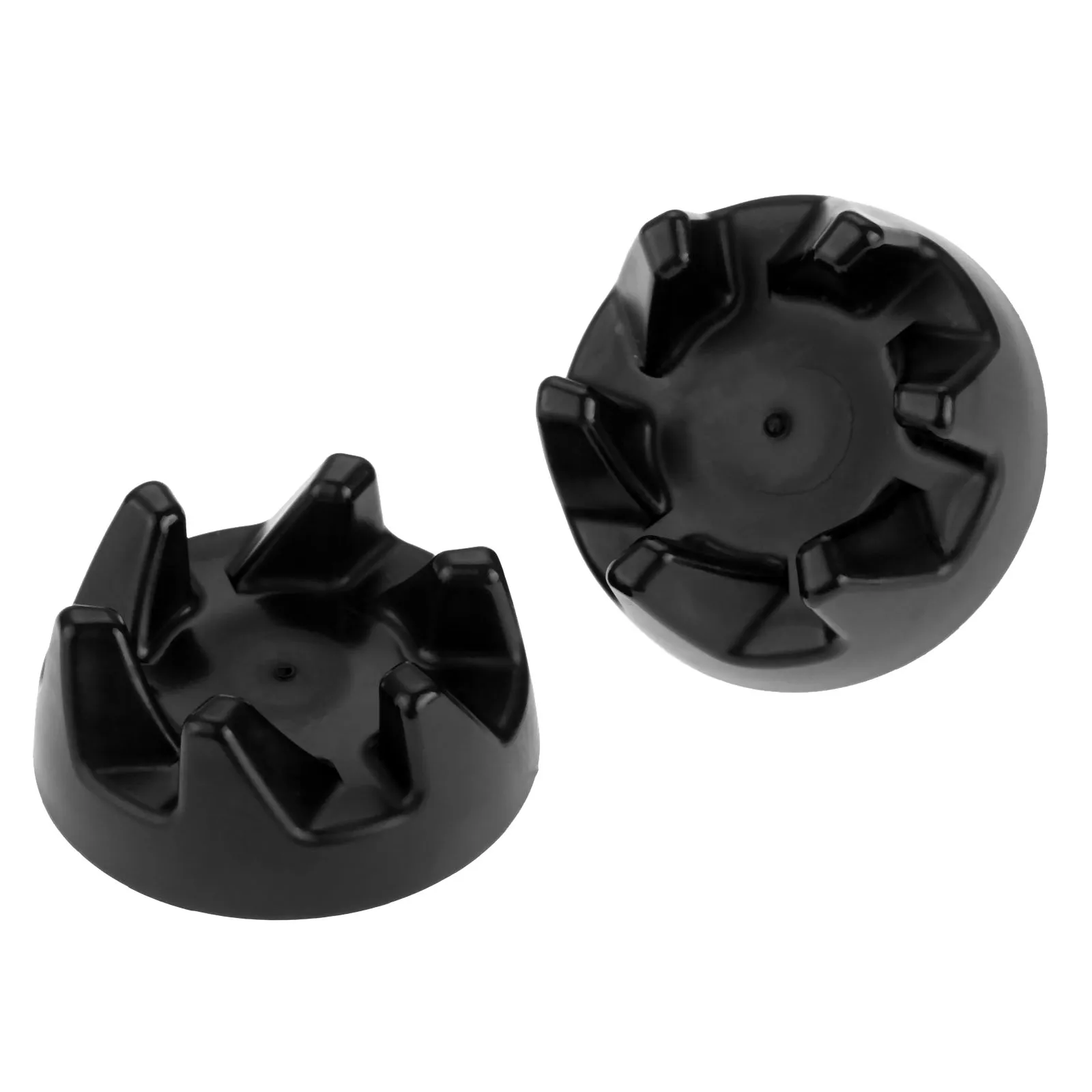 2 Pièces Coupleur En Caoutchouc + Clé Pour Blender - Accessoire Remplacement Mixeur - Facile à Installer - Plastique Et Métal