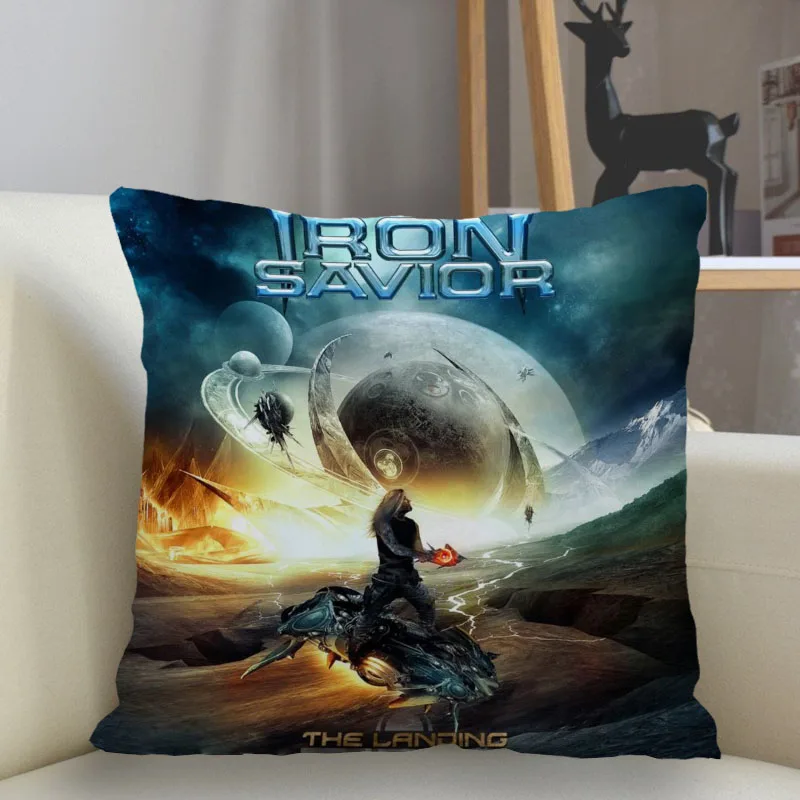 Musife Iron Savior Pillowcase Custom Square Pillow Cover Case Zipper Pillowcase 35*35,40*40,45*45cm Drop Shipping