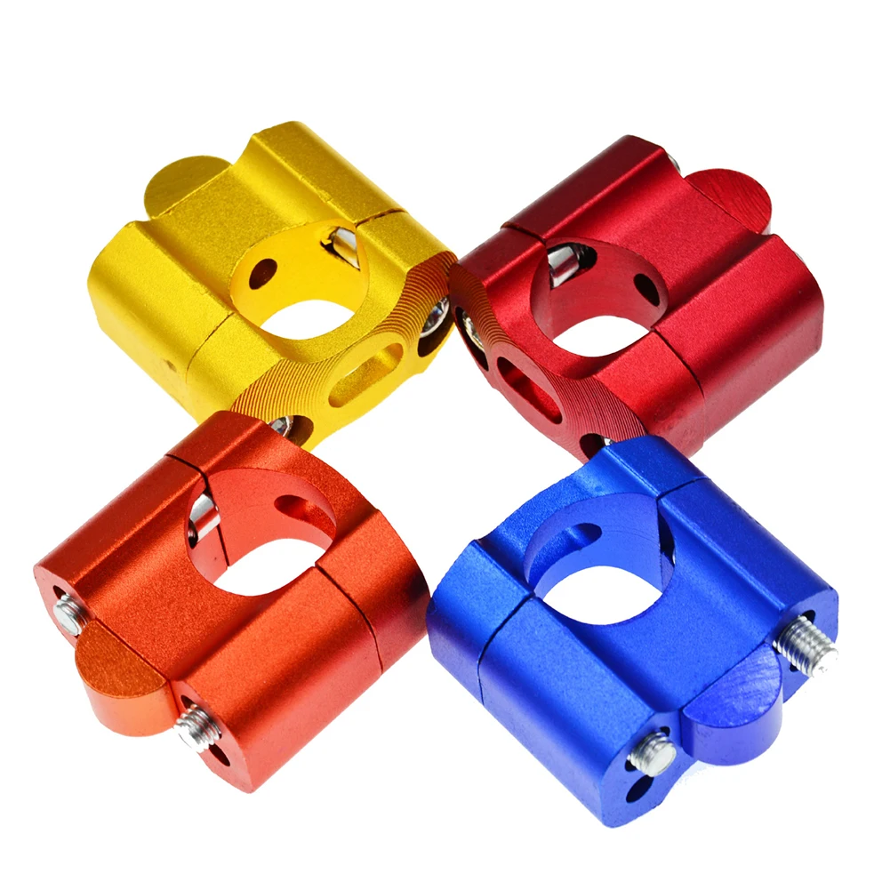 HOT SALES!!! 1 Pair 22-28mm Aluminium Alloy Motorcycle Handlebar Clamp Extend Riser Adapter