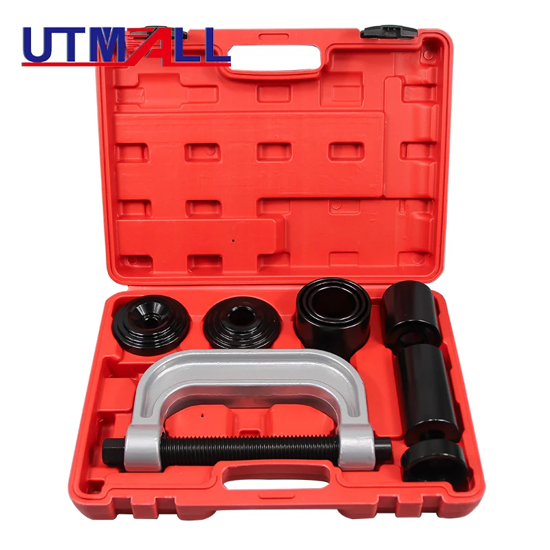 

4-In-1 Heavy Duty Ball Joint Press & U-Joint Removal Tool Kit With 4x4 Adapters For Most 2WD And 4WD Cars And Light Trucks