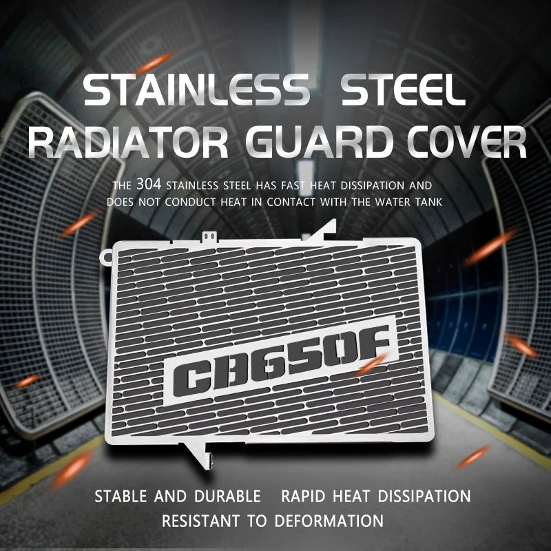

Motorcycle parts Stainless Steel Radiator Grille Guard Cover Protector For CB650F CB 650F CB650 CB 650 F 2014 2015 2016 14 15 16