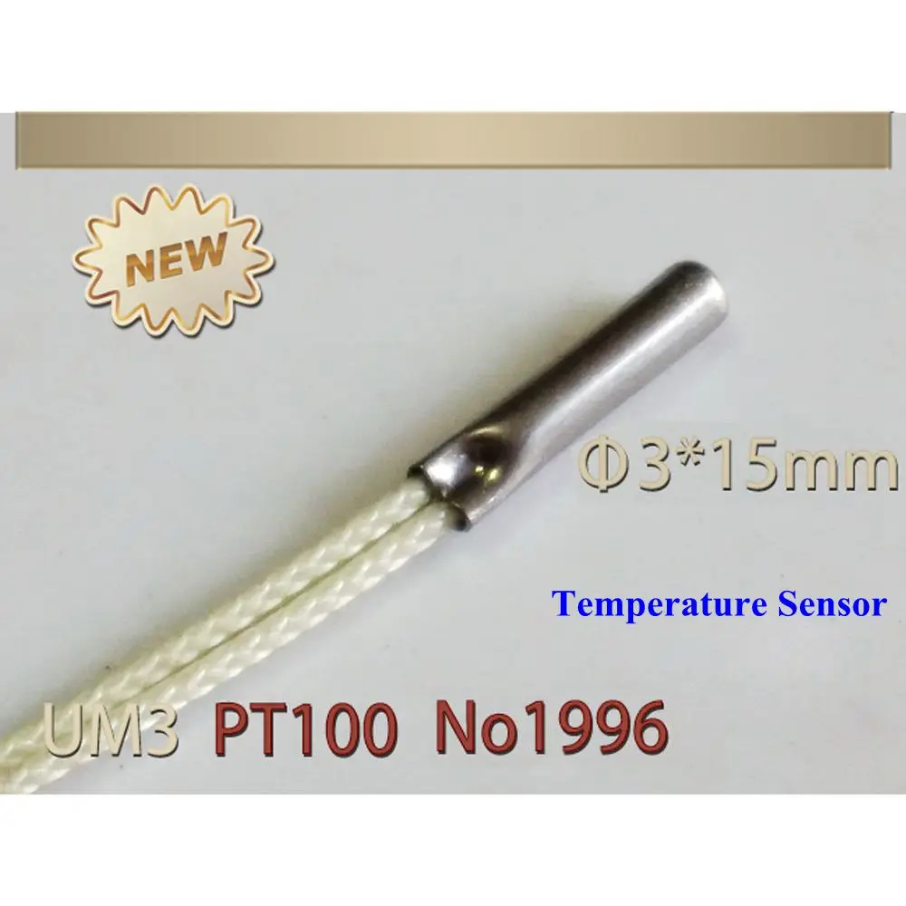 Ultimaker3 UM3 PT100 Temperature Sensor NO1996 M3x15mm for Ultimaker 3 3D Printer Parts