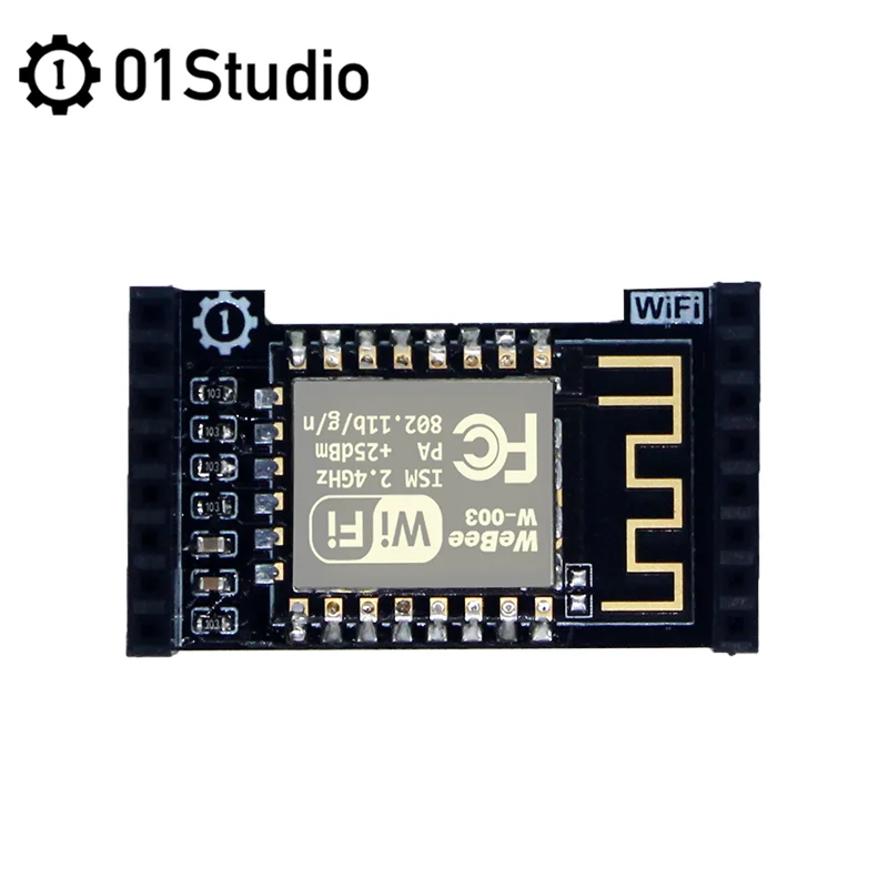 Module série wi-fi 01Studio ESP8266, carte d'adaptation émetteur-récepteur sans fil UART pour carte de développement K210 Micropython