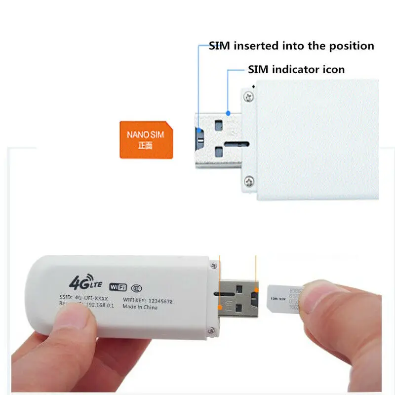 LDW931-E 4G 3G USB WiFi modem FDD-LTE FDD B1 (2100)/B3 (1800) B5(850)Mhz