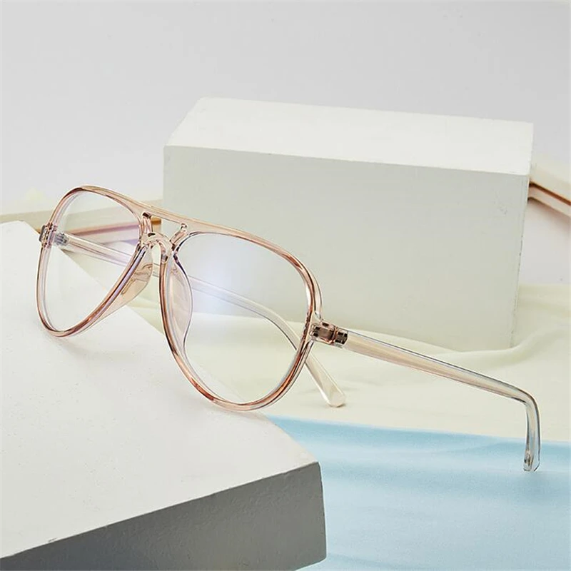 TR90 Oval Prescription Eyeglasses Women New Designer Transparent Gray Nearsighted Spectacle Men 0 -0.5 -0.75 To -4.0