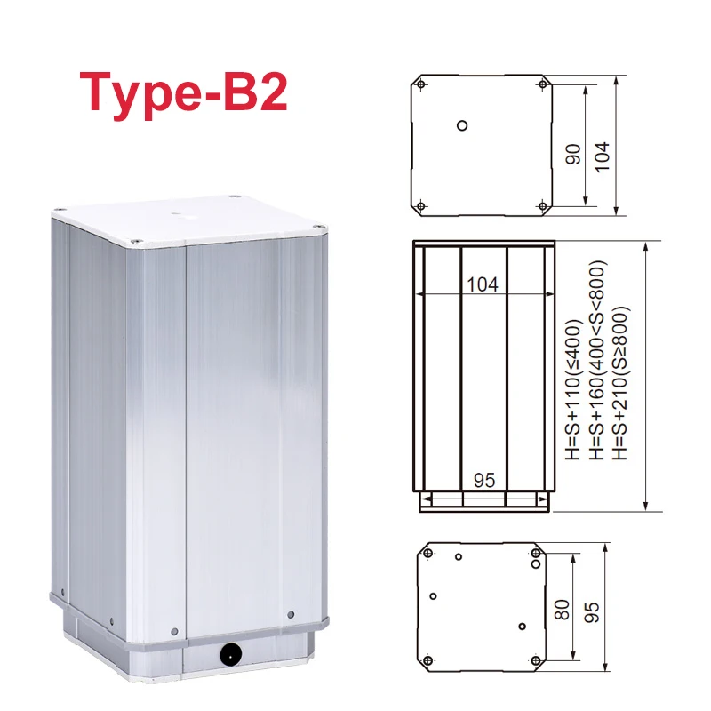 Electric Lifting Equipment Telescopic Device 2500N DC24V Column Adjust Table Leg Laboratory Motor Control Desk Pillar Tatami