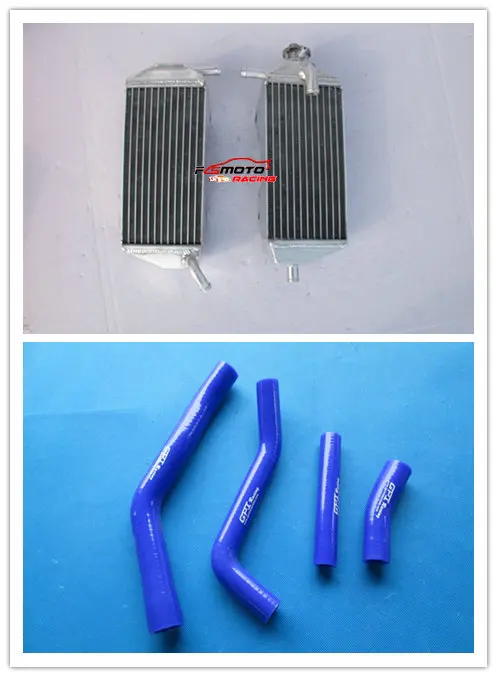 L&R Aluminum Radiator + Hose Racing For Yamaha YZ450F YZF450 YZF 450 F 2010 2011 10 11