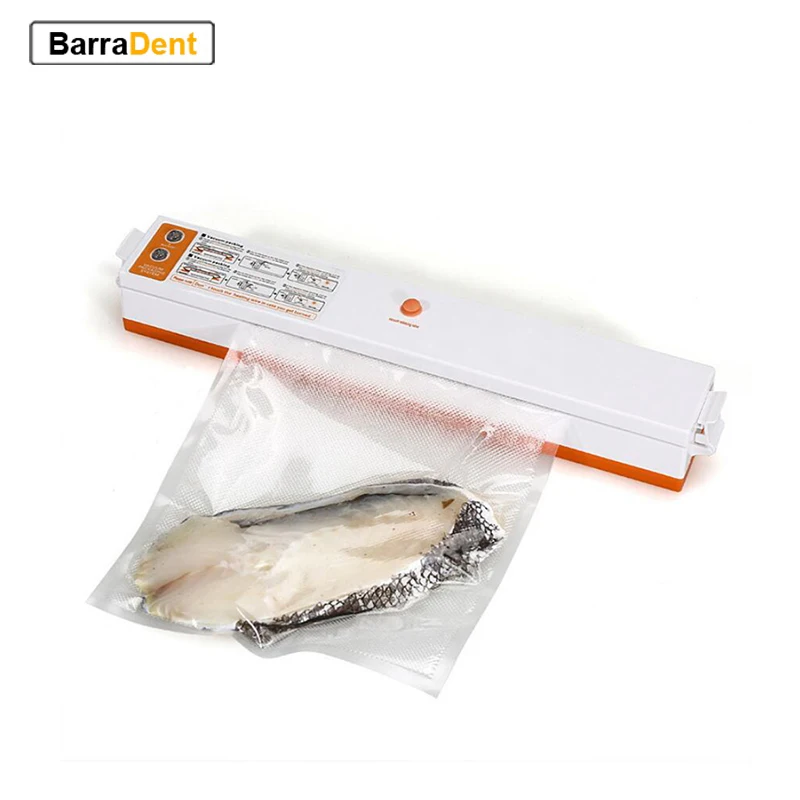 Vacuum Sealer Packaging Machine 220V/110V Household Food Vacuum Sealer Film Sealer Vacuum Packer Including 10pcs Bags