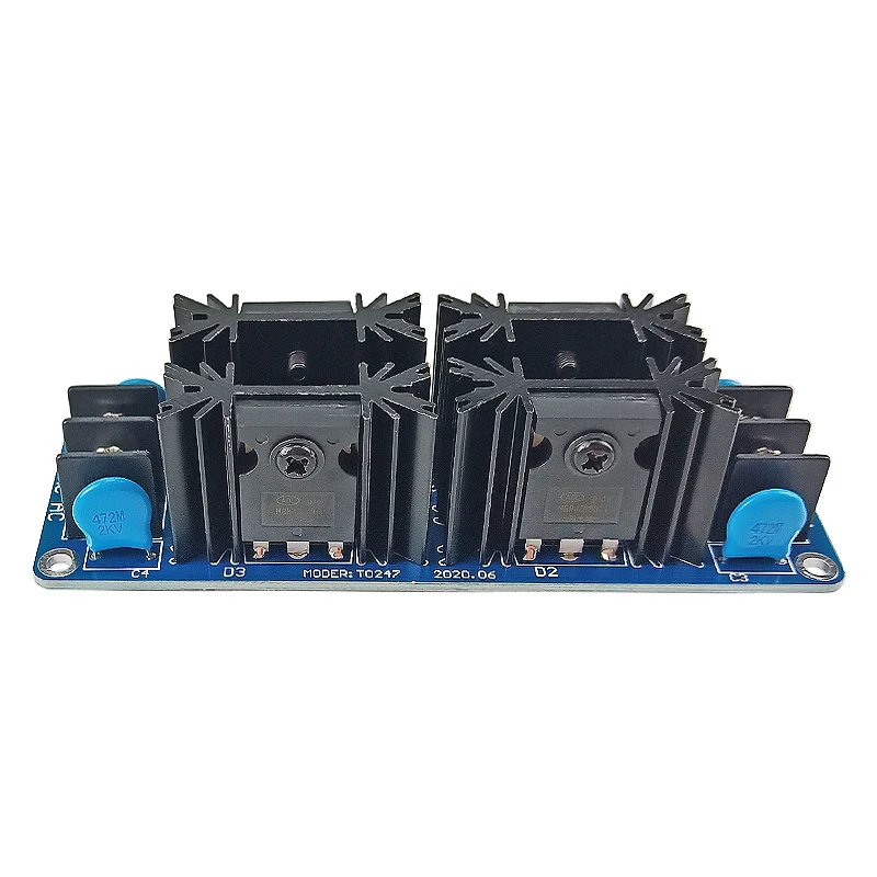 GHXAMP-40A 증폭기 전원 공급 장치 정류기 필터 보드, 쇼트키 MBR40200PT HIFI 고전류 브리지 스택 AC 200V