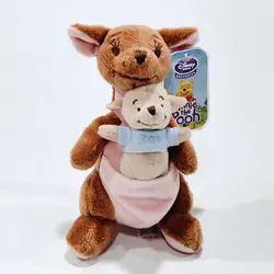 Peluche de oso Pooh para niños, 18cm, canguro Roo, Kanga, regalo de cumpleaños