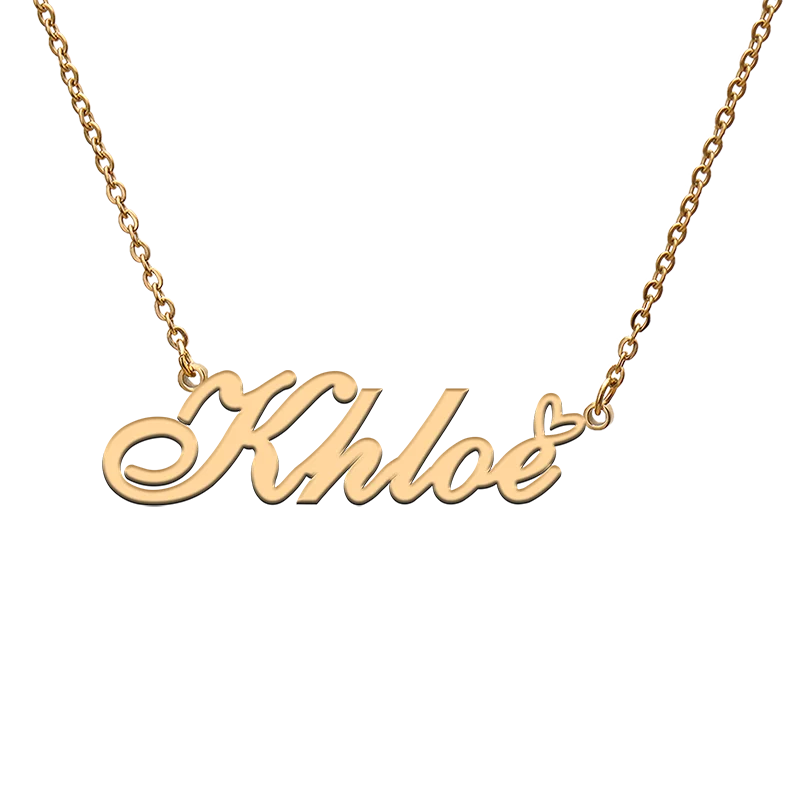 

Custom Personalized Name Necklaces for Khloe Best Friends Birthday Christmas Mother Days Jewelry Gifts