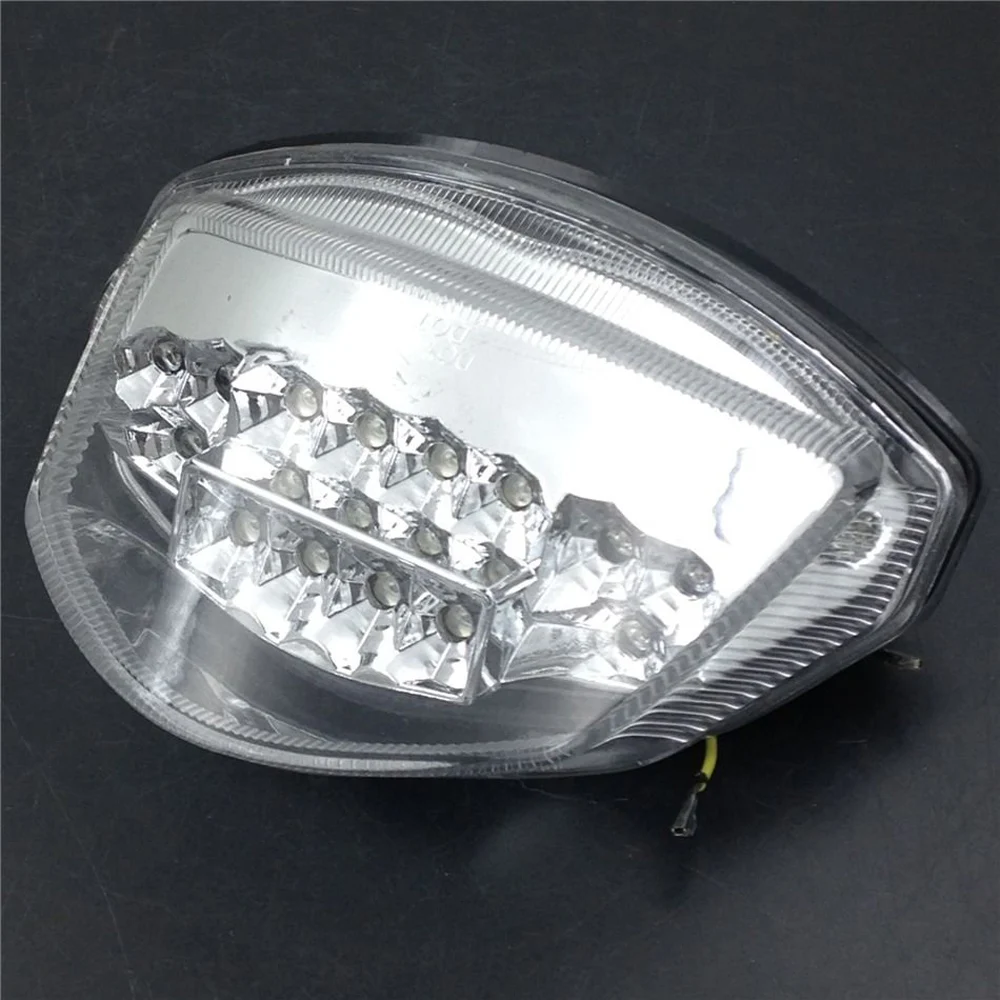 

Clear LED Tail Brake Turn Signal Light Fit For Suzuki GSX-R GSXR1000 2007-2008