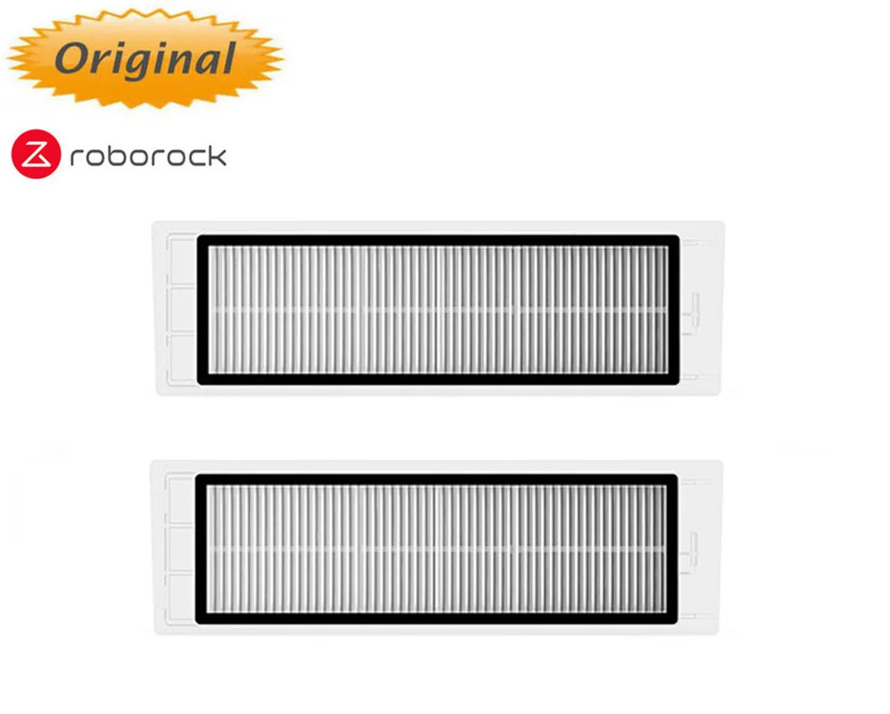 4pcs Original Roborock Robot Vacuum Parts Pack of Washable HEPA Filter for Mijia 1/1s / Roborock Vacuum Cleaner