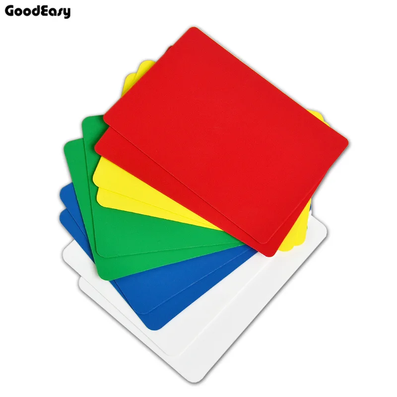 Casino Plastic Poker Size Cut Cards Playing Card  for Poker Blackjack Games Parts Casino Game 5 Colors Bottom Protector