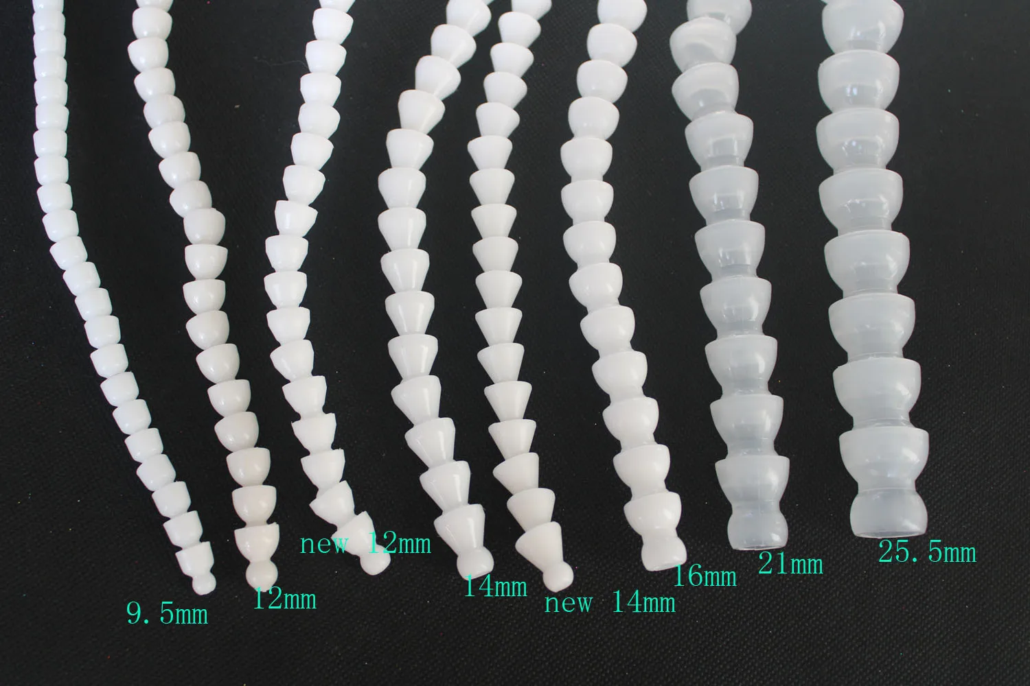 30 Stück abnehmbare Spielzeugskelett-Gelenke 9,5mm-25mm für DIY Plüschpuppen-Zubehör – Detail 2