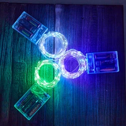2M 3M 4M 5M 10M Led String Lights Waterproof Fairy Lights 3AA Battery Operated Christmas Wedding Party Decoration Garland