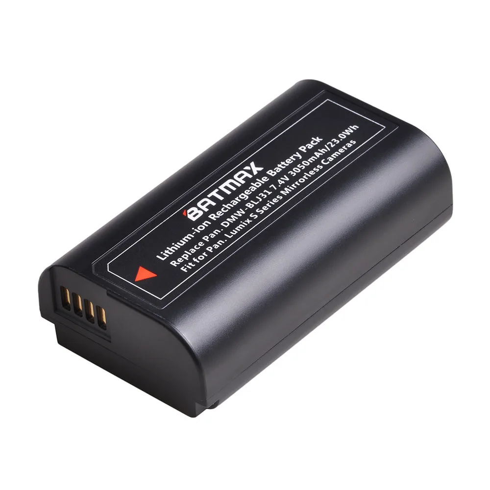 

1Pc 3050mAh DMW-BLJ31 DMW BLJ31 Battery for Panasonic LUMIX DC-S1, DC-S1R, DC-S1H Mirrorless Cameras