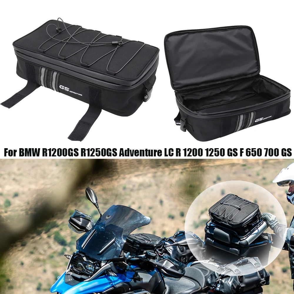 Motorcycle Rack Top Case Saddle Waterproof Storage Bags Tailbag For BMW R1200GS R1250GS Adventure LC R 1200 1250 GS F 650 700 GS