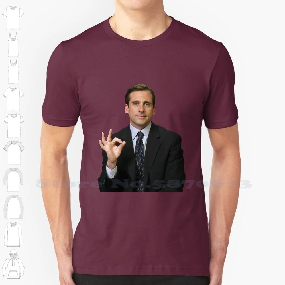 Gang Sign Summer Funny T Shirt For Men Women The Steve Carell Jim Pam Beesly Dwight